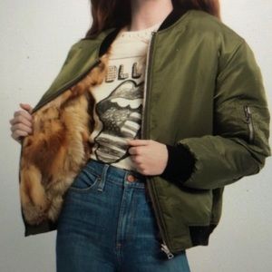 Alice + Olivia Coat bomber jacket